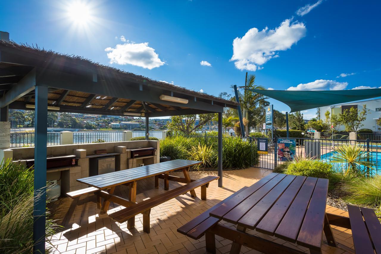 Sails Luxury Apartments Merimbula Exteriör bild