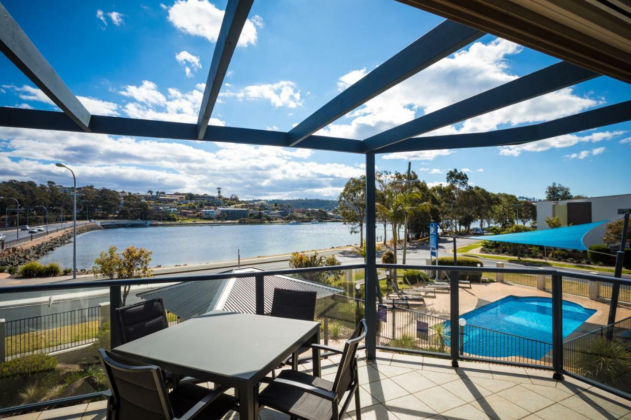 Sails Luxury Apartments Merimbula Exteriör bild