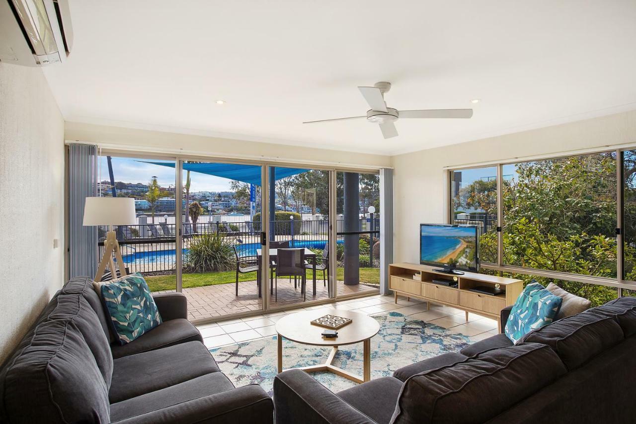 Sails Luxury Apartments Merimbula Exteriör bild